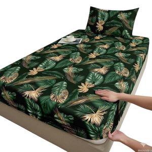 Drap Housse Imprimé 190x90 cm  + 1 taie d'oreiller  ( 2 pieces) 