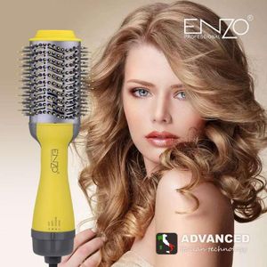 Enzo مجموعة فرشاة تجفيف الشعر متعددة الوظائف 5 في 1 احترافية