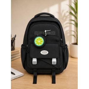 Sac à dos scolaire élégant avec pochette amovible – Pratique, confortable et spacieux