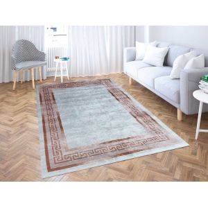 Tapis de Salon, Anti-tache, Confortable, Antidérapant 1.60 x 2.30 m