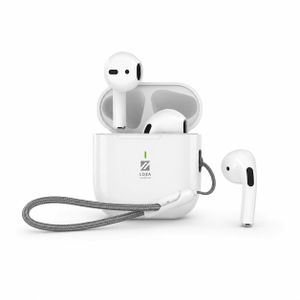 Loza Air 5 Écouteurs Bluetooth Sans Fil TWS – Son Hi-Fi Stéréo, Bluetooth 5.3, Micro HD, Commande Tactile, Boîtier de Charge, Charge Rapide, Compatibles Android & iPhone – Blanc