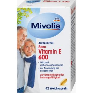 Mivolis Vitamine E -600 mg , 42 capsules