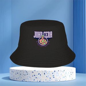 1pc Casquette John Cena "You Can't See Me" - Casquette Graphique avec Pose Iconique, Accessoire Décontracté Unisexe pour Hommes & Femmes, Couleur Violet et Vert, Style Fisherman Respirant