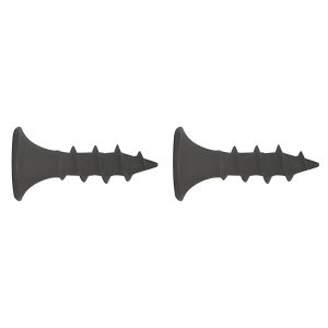 Vis à Bois - Acier - Fixation Universelle - Noir 4,16x19,1mm - Lot de 2