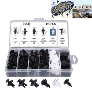 Auto Attache Vehicule Mixte 100 Pieces Clips
