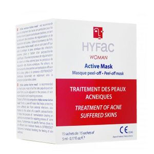 Hyfac Woman Active Mask - 15 Sachets X 5 Ml
