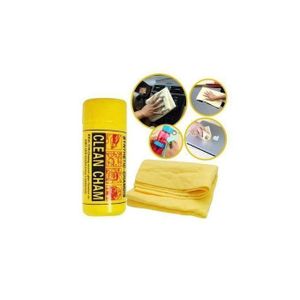 chiffon nettoyant voiture - intérieur et extérieur - peau chamois 43*32