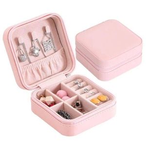 Boîte à Bijoux de Voyage – Rangement Compact et Élégant