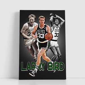 Asian Planet Tableau NBA sur Toile – Affiche Murale 25x40 cm avec Equipes et Joueurs Legendaires du Basket 193