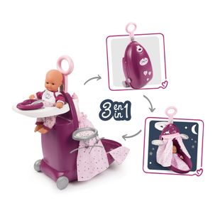 Nursery Electronique Baby Nurse + Poupon + 24 Accessoires Smoby