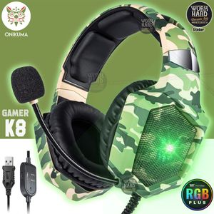 Casque gaming Casque gamer Casque de jeu lumineux avec micro suppression de  bruit ONIKUMA K10 Pro Son Surround pour PC MAC PS4 - Cdiscount TV Son Photo