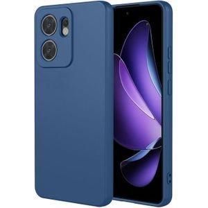 Case Coque Souple Liquid Silicone pour Oppo Reno13 F/Reno 13 F 4G (5G) / Reno13 FS 5G bleu – Protection élégante et maniabilité