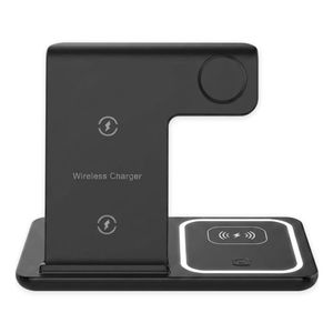Chargeur sans fil trois en un pour tous vos appareils