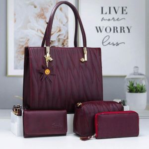 Sac a main pour femme de Luxe haute qualité 4piece 