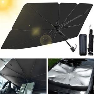 مظلة شمسية للسيارة، مظلة للزجاج الأمامي للسيارة، مظلة شمسية قابلة للطي،