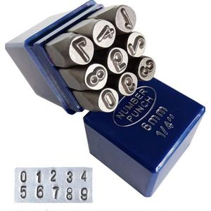 Chiffre à frapper 3mm à 12mm
