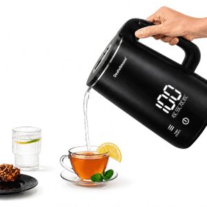 Deutschmann Bouilloire Numérique Haute Performance - 2200 Watts - 1.8 Litre - Design Moderne Noir