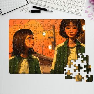 Puzzle Squid Game Netflix Series Female Characters - Game & Toy For kids And Adults 88Pcs