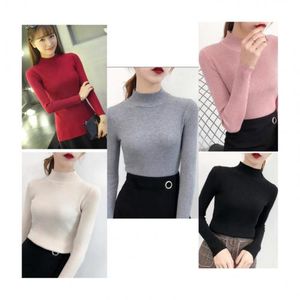 Pull Femme Chic Chaud Pas Cher Rayé Mode Pullover Col Rond Hauts Manche  Longue Pull Femme Hiver Pull Tricoté Noir