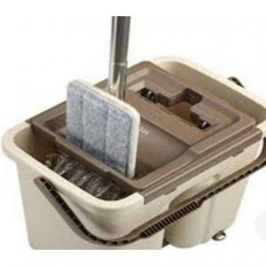 Vadrouille magique pour sol plat sans contact avec 5 pcs de seau