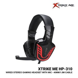 XTRIKE ME Casque Stereo Gamer HP-310 avec Microphone Omnidirectionnel 1.8M CABLE