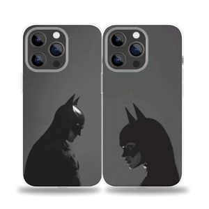 PackBATMAN (transparent) - Coques DUO - Compatible avec 13 Pro Max