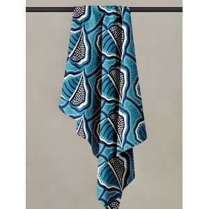 Tissu imprimé unisexe de haute qualité — adapté aux chemises et aux pantalons ; 3 mètres de long, 1,6 mètre de large.