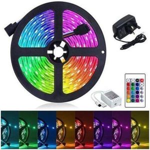 Led Strip light 5050 RGB 5 metre flexible 16 couleur étanche plus télécommande