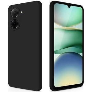Case Coque Souple Liquid Silicone pour Redmi A5 noir– Protection élégante et maniabilité