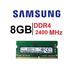 Barrette de mémoire vive (RAM) pour ordinateur portable 8 GB DDR4