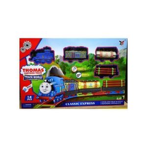Thomas Chantal Jouet pour enfants - Thomas Cartoon Train Track Toys Set pour enfants