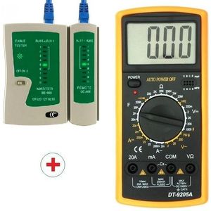 Generic Digital Multimètre Testeur Ampèremètre Voltmètre Ohm Tension AC/DC  Voltmètre à prix pas cher