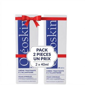 Oem Pack Duo Crème Traitante à l'Allantoïne 2 x 40 ml