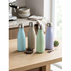 Gourde Isotherme en INOX 500ml - Bouteille Reutilisable Hermétique - 