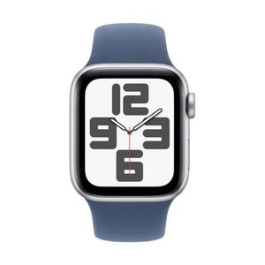 Apple Watch SE GPS 44mm Silver / Denim Sport Band M/L