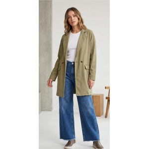 Veste type blazer en toile très casual 