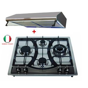 PLAQUE DE CUISSON VENIZEA INOX 5 BRULEURS 90CM - MANAPRO Vente et  distribution éléctromenagers