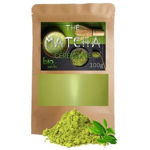 Thé Matcha Bio en poudre du Japon ماتشا بيو au Maroc