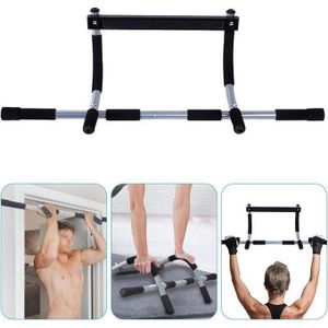 Barre de traction de porte Portable, barre de traction assise, exercice de menton du haut du corps, Fitness à domicile, sans vis, facile à installer