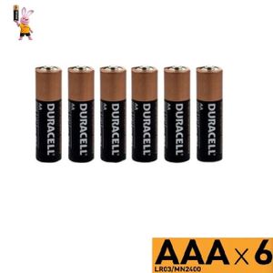 Duracell - lr03 x4 plus - Lot de 4 piles alcalines type lr03 aaa 1,5 volts