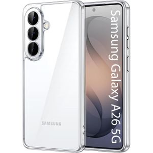 Coque Samsung Galaxy A26 5G transparent en Silicone Liquide – Protection Antichoc et Anti-Rayures