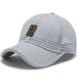 Casquette en maille respirante pour hommes et femmes
