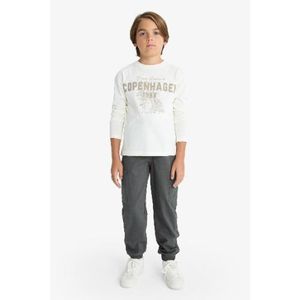 Defacto Pantalon Garçon en coton - Gris - F2477A8.