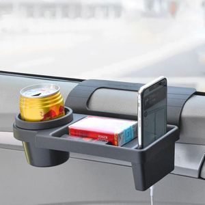 Organisateur de Porte de Voiture Multifonction - Porte-Gobelet et Support de Rangement Intégré