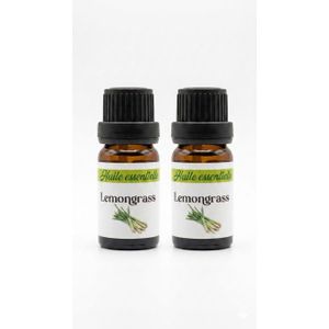 2 Huile Essentielle Lemongrass 10 ml