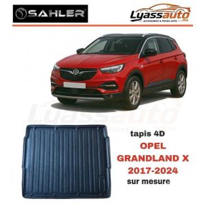 SAHLER  Tapis De Coffre 4D Sur Mesure Pour OPEL GRANDLAND X 2017-2024