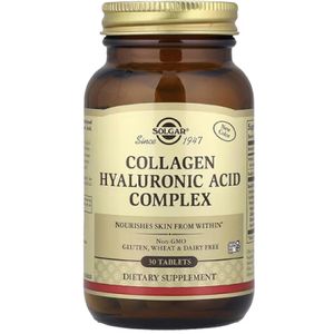 Solgar Solgar, Hyaluronic Acid and Collagen Complex, 30 tablets