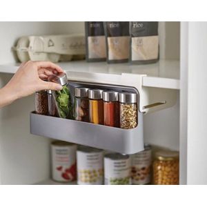 Étagère Murale Autocollante pour Bouteilles d’Assaisonnement – Support de Rangement Pratique pour Épices de Cuisine