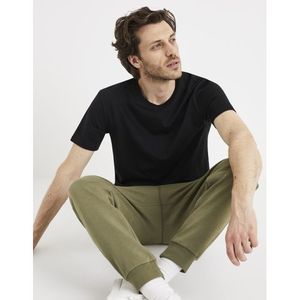 Celio T shirt col rond - Noir