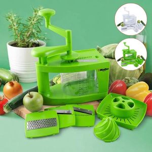 Spiraliseur multifonction pour légumes, coupe spirale pratique (colleur aléatoire)